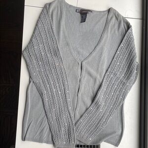 Vintage Women’s Grey Sweater Set.
